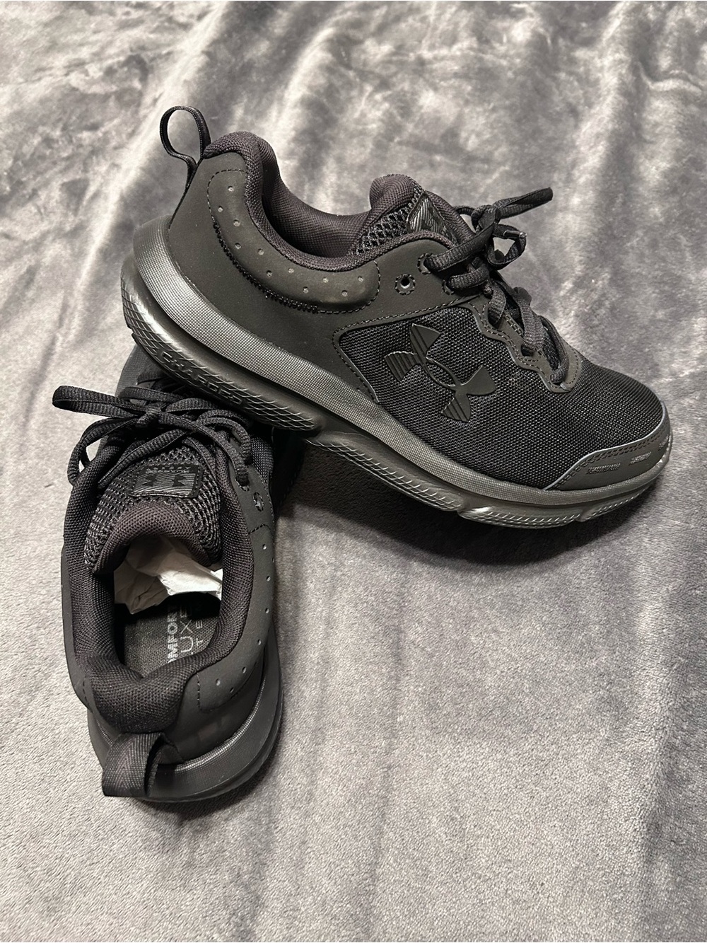 Women’s Under Armour Black Athletic Sneakers